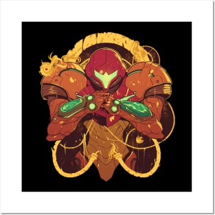 metroid Posters and Art